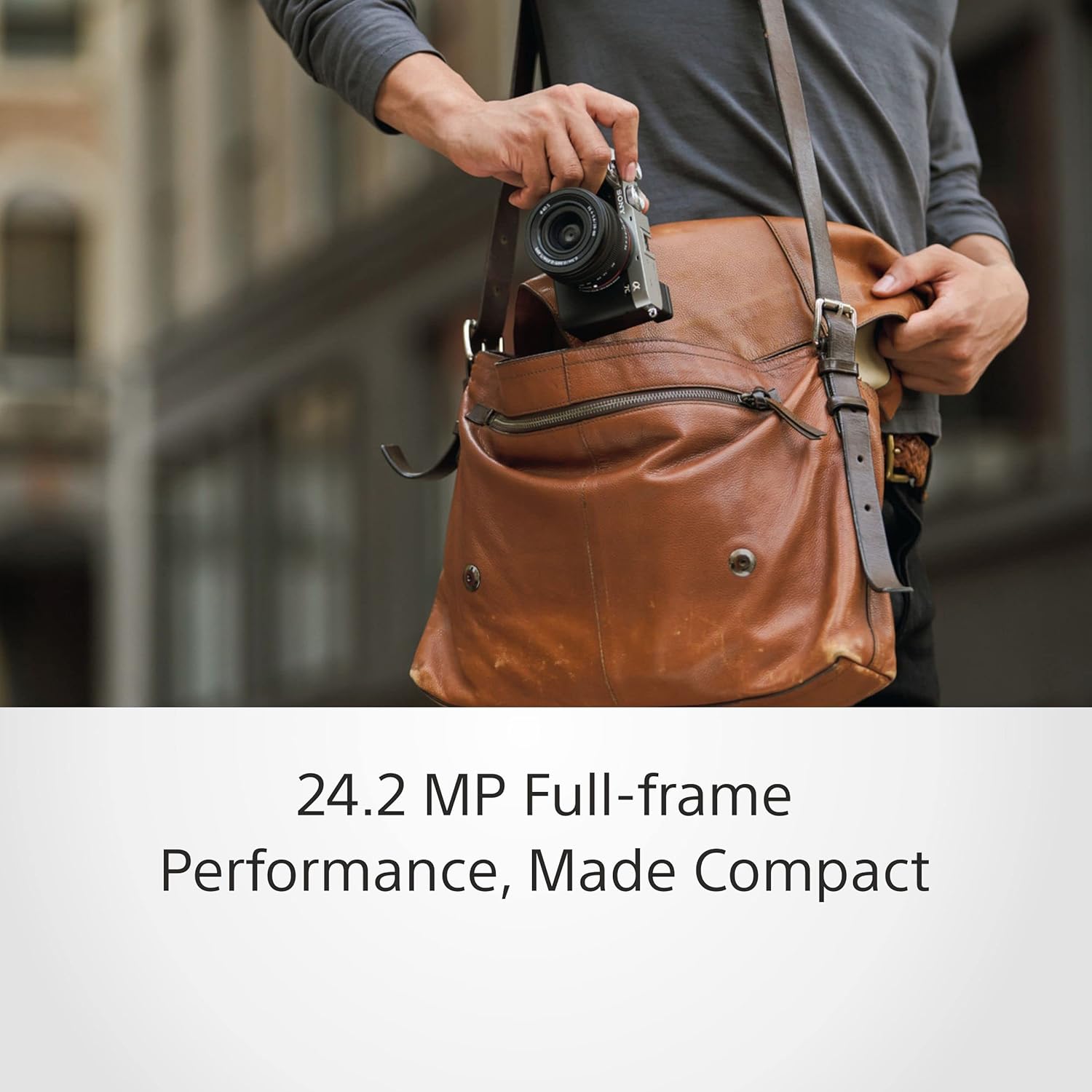 Sony Alpha Ilce-7C Compact Full Frame 64 GB Camera  4K with Flip Screen, Light Weight  Real Time Tracking  Content Creation - Black Sony Alpha Ilce-7C Compact Full Frame 64 GB Camera  4K with Flip Screen, Light Weight  Real Time Tracking  Content Creation - Black